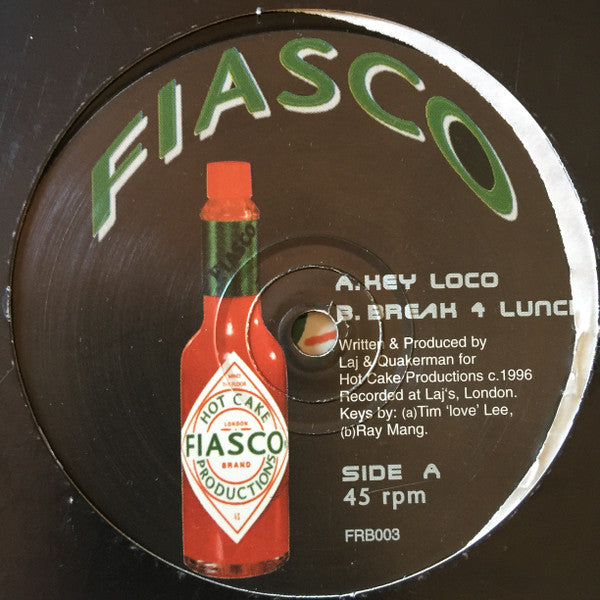 Laj & Quakerman - Key Loco / Break 4 Lunch - 1996