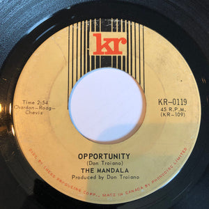 The Mandala - Opportunity / Lost Love Vinyl Record