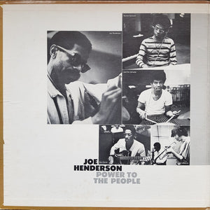 Joe Henderson - Power To The People - 1969