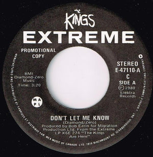 The Kings - Don't Let Me Know / Partyitis