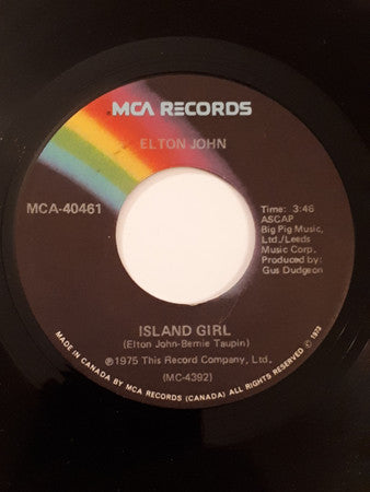 Elton John - Island Girl - 1975