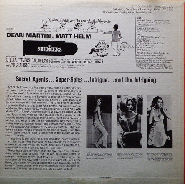 Elmer Bernstein - The Silencers (Soundtrack)