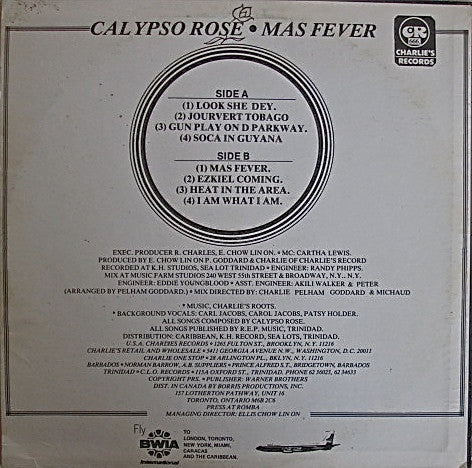 Calypso Rose - Mass Fever
