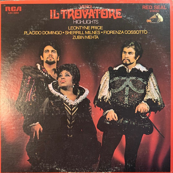 Giuseppe Verdi, Leontyne Price, Placido Domingo, Sherrill Milnes, Fiorenza Cossotto, Zubin Mehta - Il Trovatore Highlights - 1970