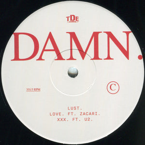 Kendrick Lamar - Damn. - 2017