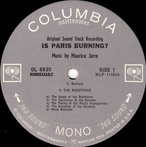 Maurice Jarre - Is Paris Burning? (The Original Sound Track Recording)
