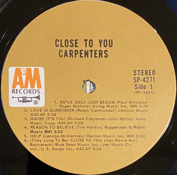 Carpenters - Close To You