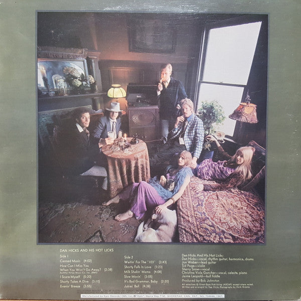 Dan Hicks And His Hot Licks - Original Recordings -