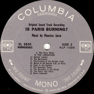 Maurice Jarre - Is Paris Burning? (The Original Sound Track Recording)