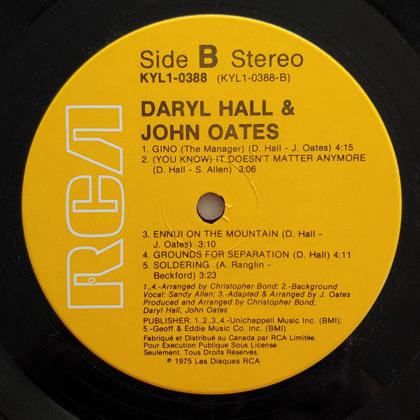 Daryl Hall & John Oates - Daryl Hall & John Oates