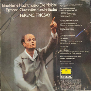 Wolfgang Amadeus Mozart, Ludwig van Beethoven, Bedřich Smetana, Franz Liszt, Berliner Philharmoniker, Radio-Symphonie-Orchester Berlin, Ferenc Fricsay - Eine Kleine Nachtmusik / Egmont-Ouvertüre / Die Moldau / Les Préludes -