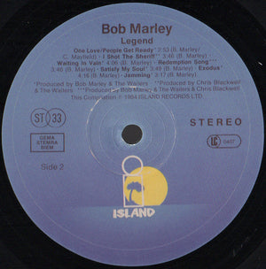 Bob Marley & The Wailers - Legend - The Best Of Bob Marley And The Wailers