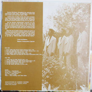 Western Ambassador's Quartet - We've Come This Far By Faith -
