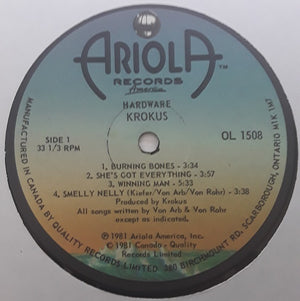 Krokus - Hardware - 1981