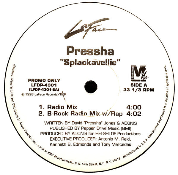 Pressha - Splackavellie