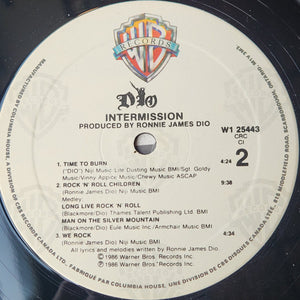 Dio - Intermission - 1986