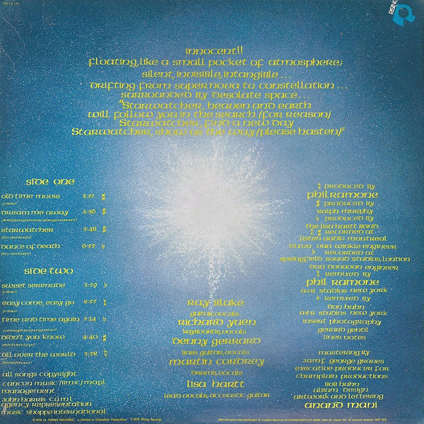 The Lisa Hartt Band - Starwatcher