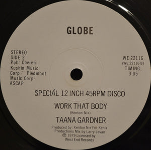 Taana Gardner - Work That Body - 1979