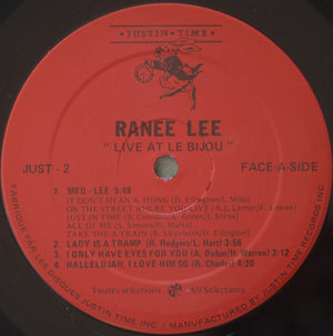 Ranee Lee - Live At Le Bijou