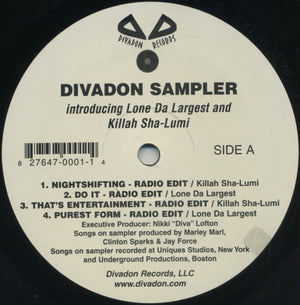 Killa Sha - Divadon Sampler