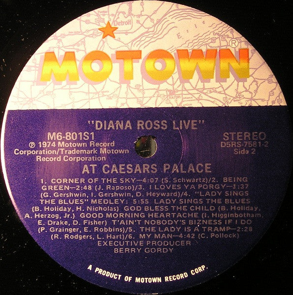 Diana Ross - Diana Ross Live At Caesars Palace