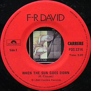 F.R. David - Words / When The Sun Goes Down