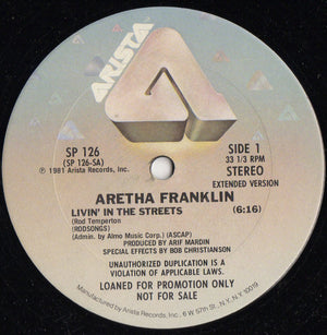 Aretha Franklin - Livin' In The Streets - 1981