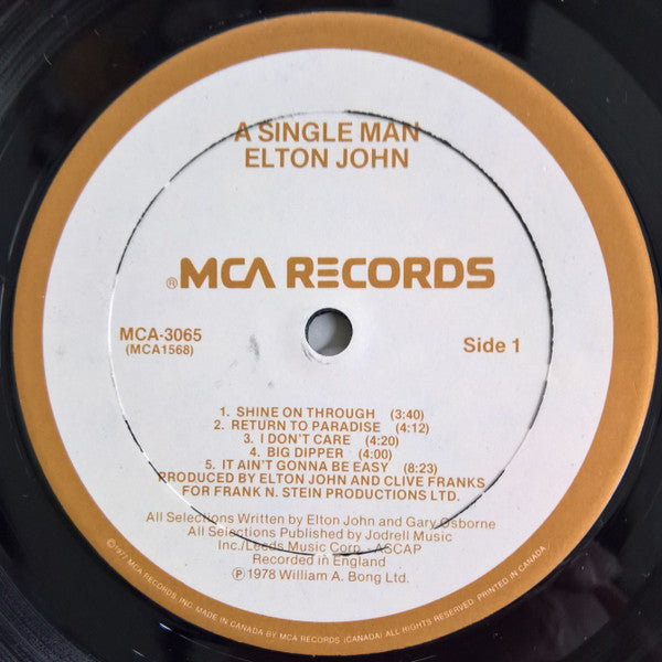 Elton John - A Single Man