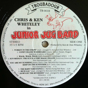 Chris Whiteley & Ken Whiteley In Junior Jug Band - Chris & Ken Whiteley In Junior Jug Band! - 1981