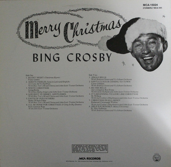 Bing Crosby - Merry Christmas - 1980