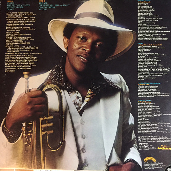 Hugh Masekela - Melody Maker - 1976