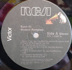 Modern Romance - Burn It! - 1985