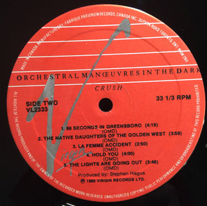 Orchestral Manoeuvres In The Dark - Crush - 1985