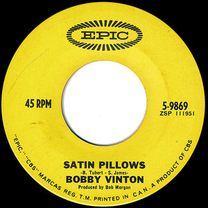 Bobby Vinton - Careless / Satin Pillows Vinyl Record