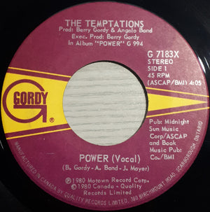 Temptations, The - Power - 1980