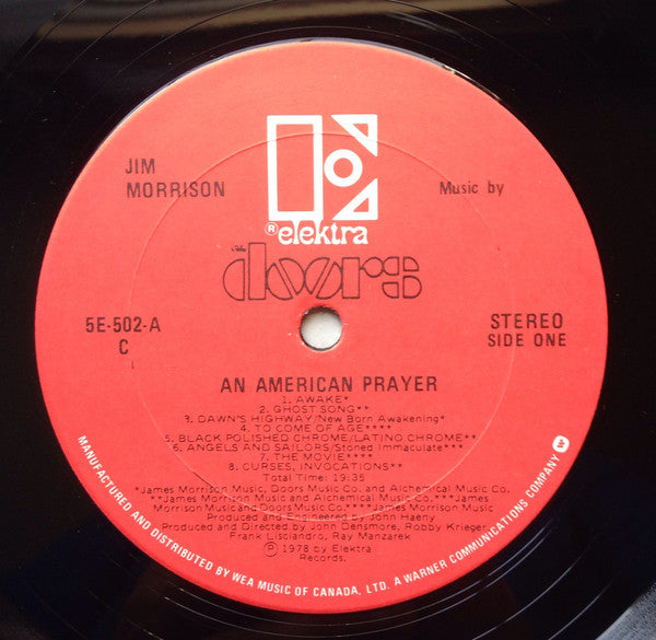 Jim Morrison - An American Prayer