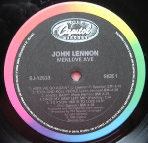 John Lennon - Menlove Ave. - 1986