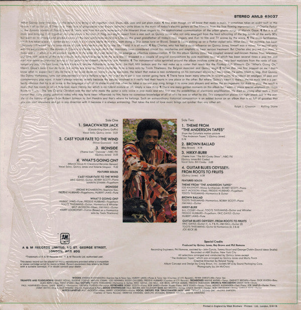 Quincy Jones - Smackwater Jack