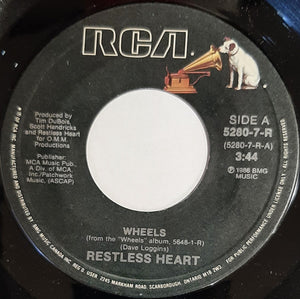 Restless Heart - Wheels / New York (Hold Her Tight) - 1987