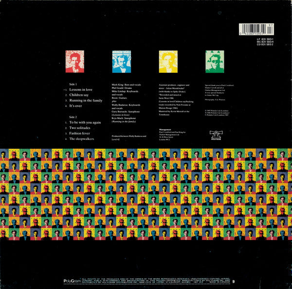 Level 42 - Running In The Family - 1987