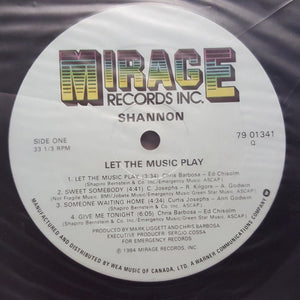Shannon - Let The Music Play - 1984
