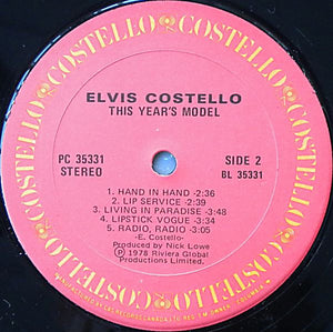 Elvis Costello - This Year's Model - 1978