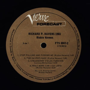 Richie Havens - Richard P. Havens 1983 - 1969