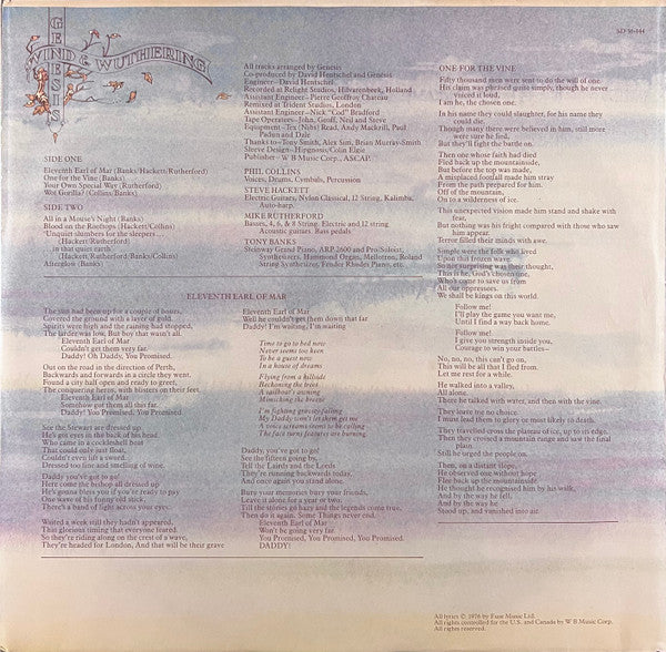 Genesis - Wind & Wuthering