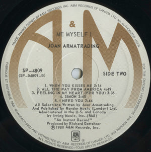 Joan Armatrading - Me Myself I - 1980