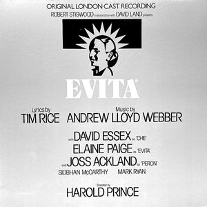 Andrew Lloyd Webber And Tim Rice, David Essex, Elaine Paige, Joss Ackland & Harold Prince - Evita: Original London Cast Recording -
