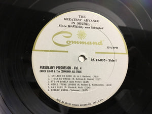 Enoch Light - Persuasive Percussion - Vol. 4 Vinyl Record