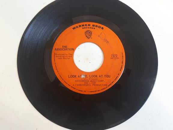 The Association (2) - Just About The Same/ Look At Me, Look At You