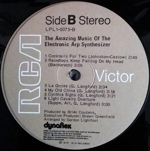 Gordon Langford - The Amazing Music Of The Electronic Arp Synthesizer - 1976
