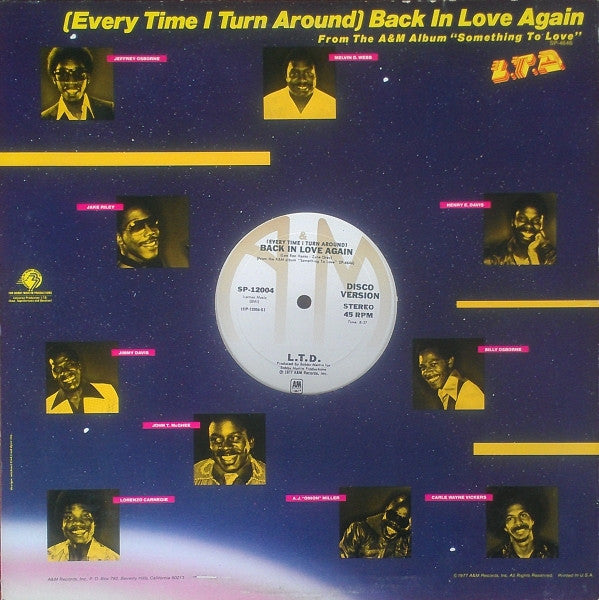 L.T.D. - We Party Hearty / (Every Time I Turn Around) Back In Love Again